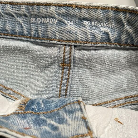 Old Navy Women's Light Blue Denim Shorts NWT. Size 14 - Picture 3 of 3